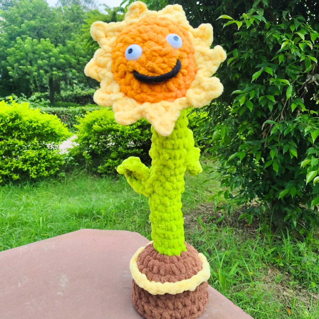 SHIROLI RECHARGEABLE DANCING  & SINGING SUNFLOWER SMART TOY - Image 2