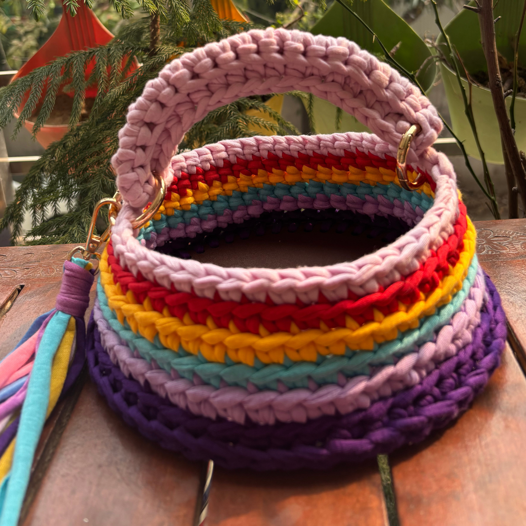 Shiroli Handmade Colorful Multipurpose Basket - Image 3