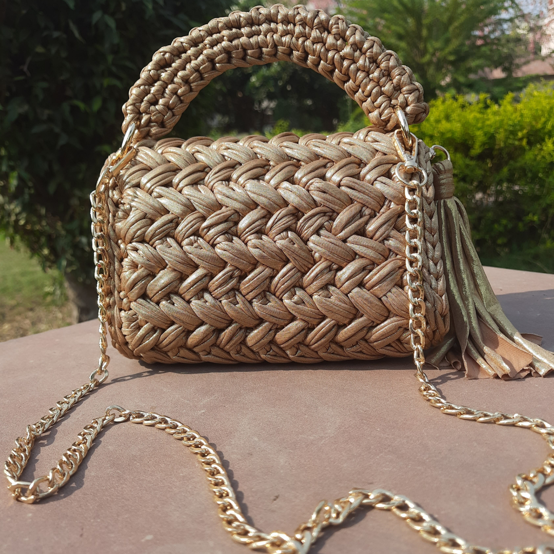 Hemp Crocheted Market Bag – Intertwined: Handmade for Good